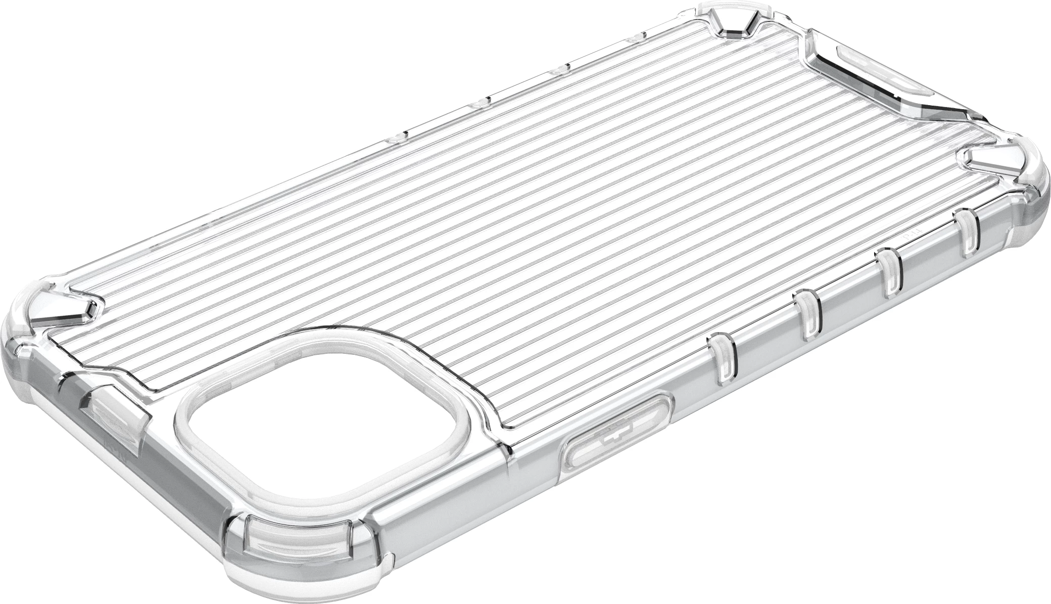 Mbështjellës Hurtel Ombre Protect Case për iPhone 14 Plus, rozë-kaltër