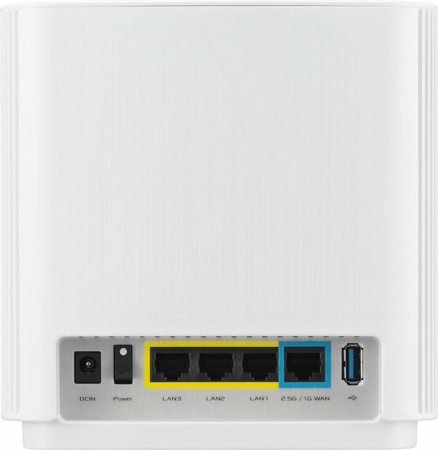 Router ASUS ZenWiFi AX XT9, Wi-Fi 6, 4 bërthama, 512MB RAM, i bardhë