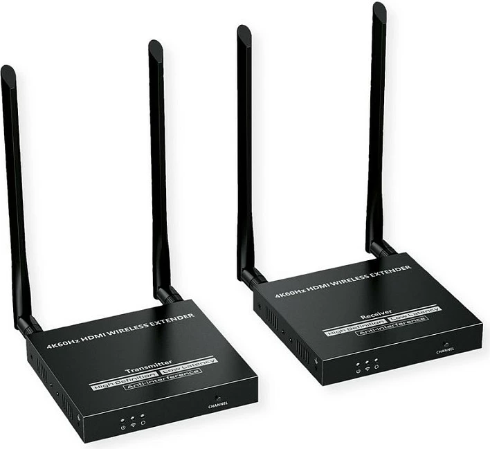 Sistem HDMI wireless VALUE 4K, transmitter & receiver, 50 m, i zi