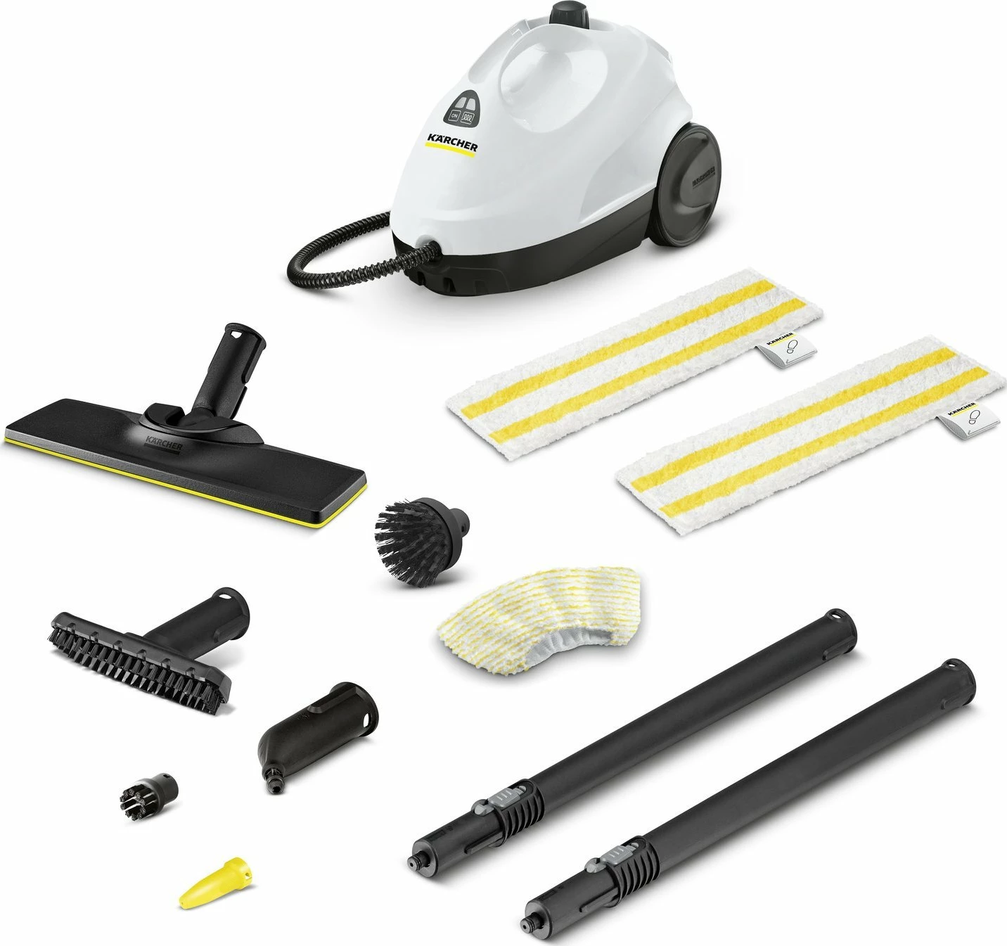 Pastrues me avull Karcher SC 2 EasyFix Plus 1.512-614.0, 1500 W, 1 L, 3.2 bar, i bardhë, set me aksesorë