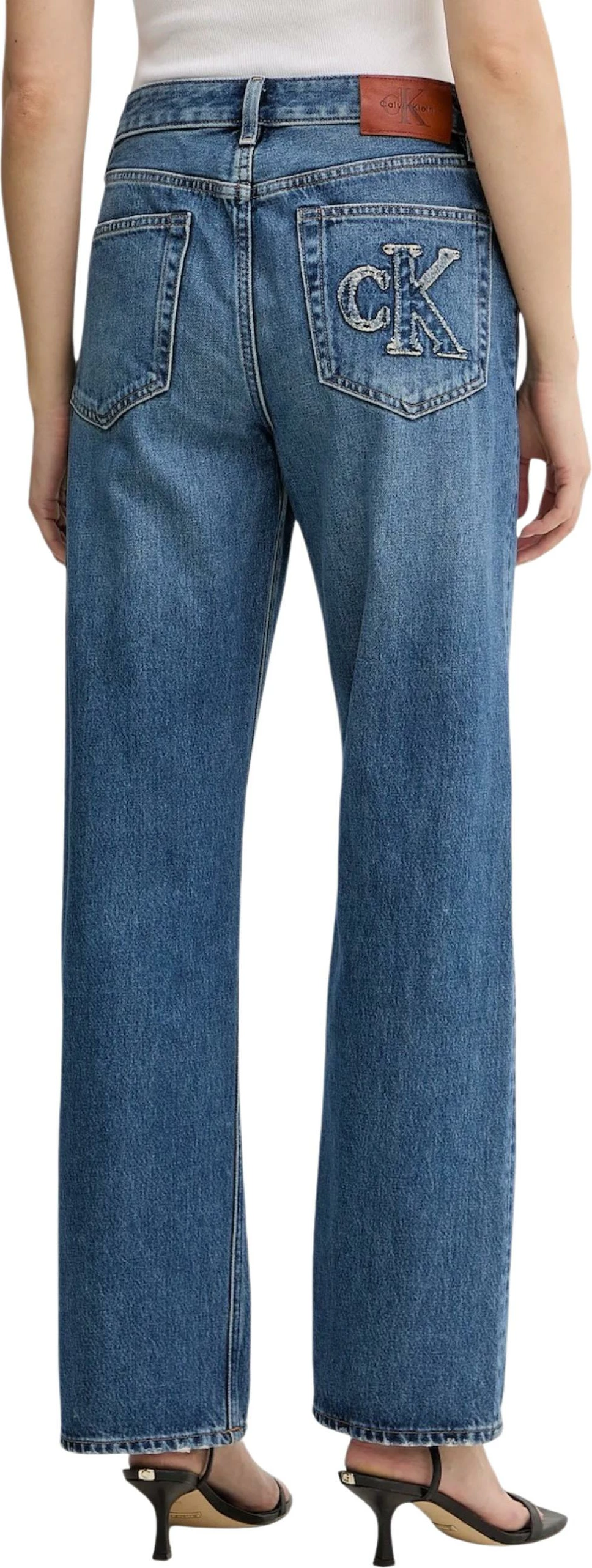 Xhinse për femra Calvin Klein Jeans LV047E704G, denim [Madhësia: W29 L32]