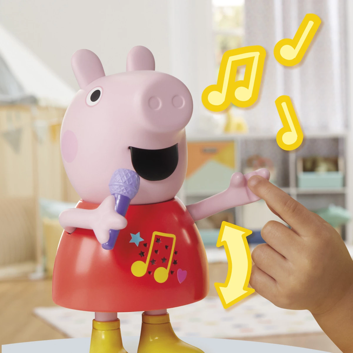 Kukulla Peppa Pig që Flet dhe Këndon