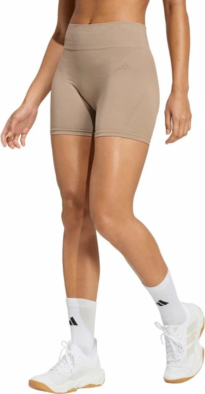 Shorce femra adidas Workout Essentials 4 inch JX3926, bezhë