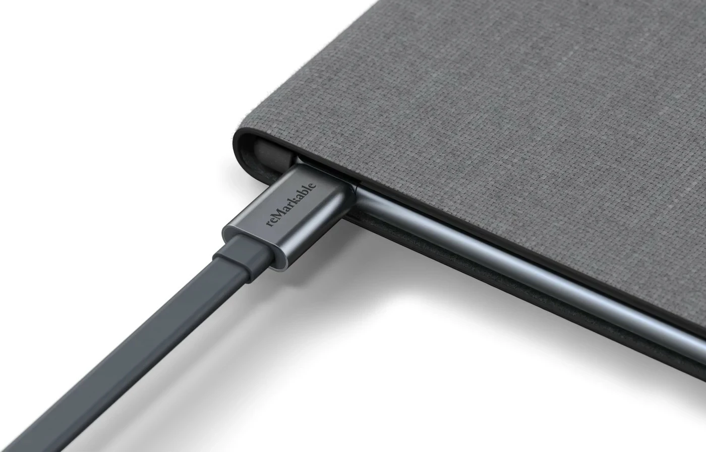 Tablet e-ink reMarkable reMarkable 2 10.3\" 8GB me Marker Plus + Book Folio Polymer Weave, gri, komplet