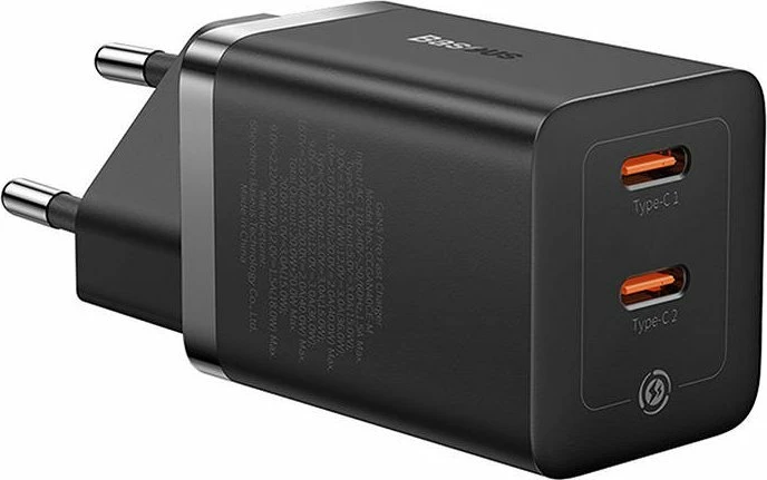 Karikues Baseus GaN5 CCGP180101 40W, 2x USB-C, 3A, i zi