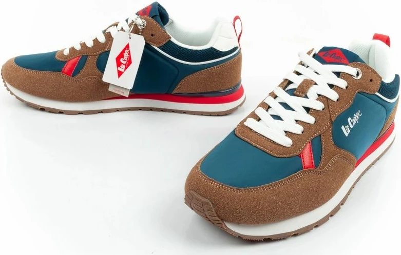 Atlete meshkuj Lee Cooper, navy blue, brown