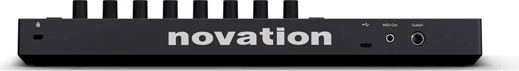 MIDI keyboard Novation Launchkey Mini 25 MK4, 25 taste, 16 pads RGB, Ekran OLED, i zi