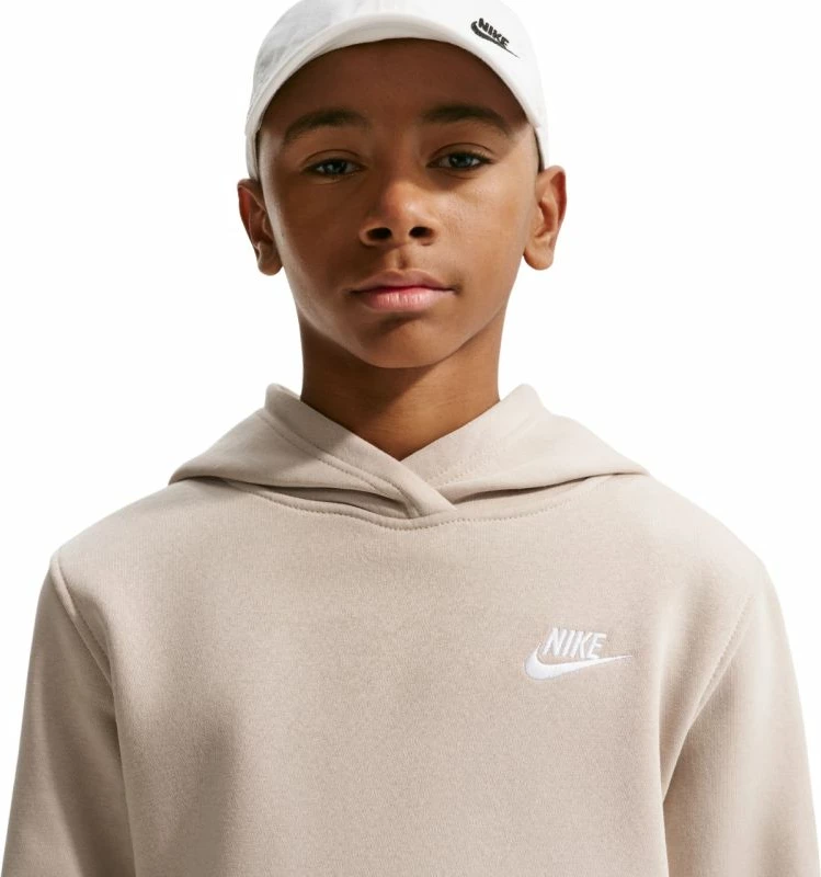 Duks për fëmijë Nike Sportswear Club Fleece FD3000 236, bezhë [Madhësia: L]