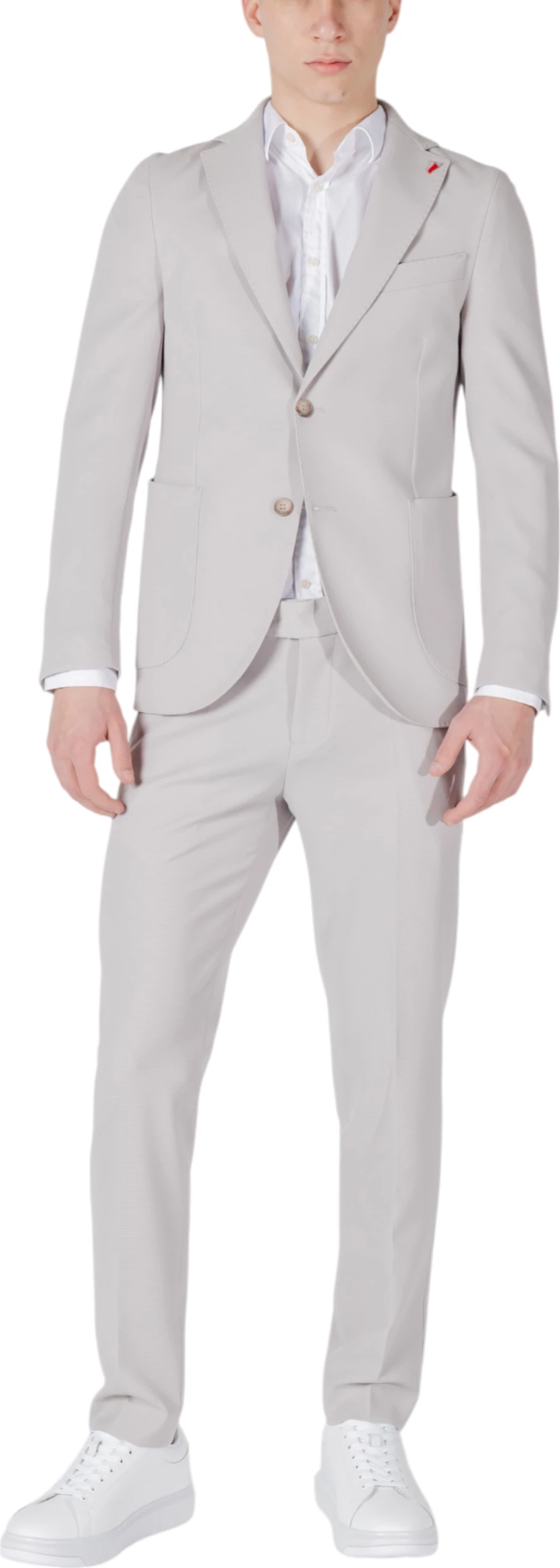 Kostum për meshkuj Mulish BAHAMAS ABS-802, gri e çelët