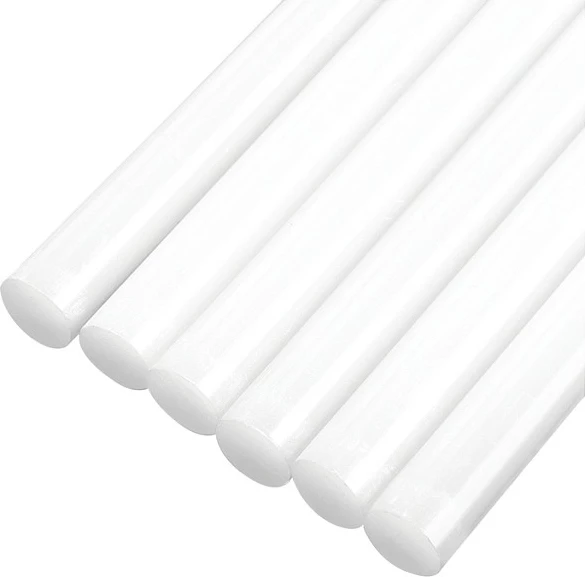 Shkopinj ngjitësi të nxehtë LogiLink, 11.2mm x 200mm, 6 copë, transparent