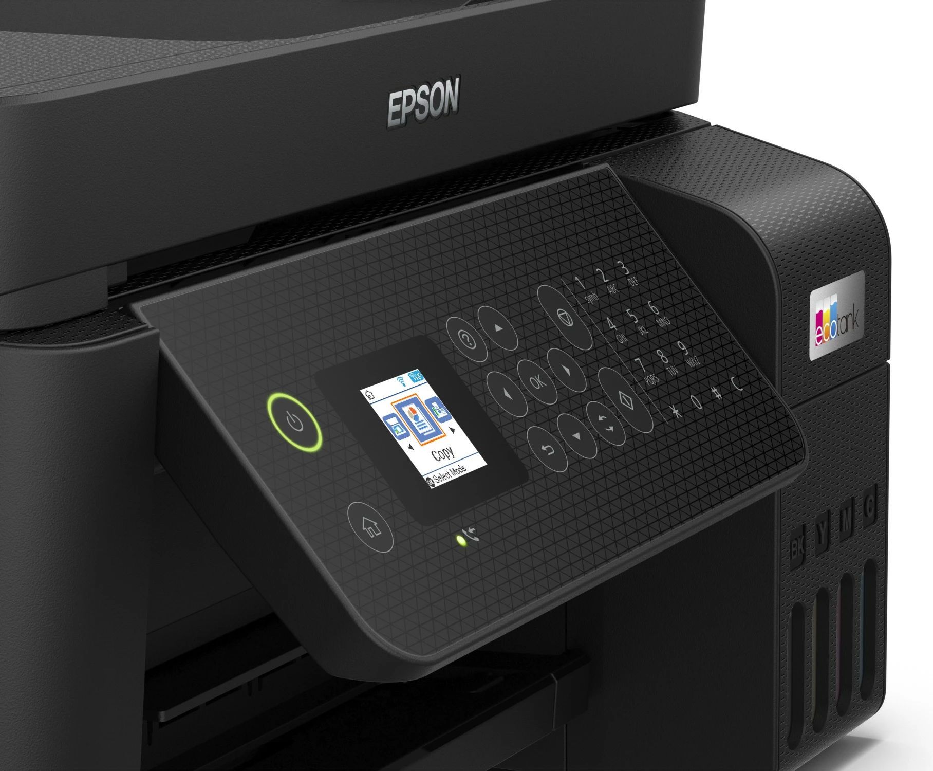 Printer multifunksional Epson EcoTank ET-4800, ngjyrë, A4, Wi-Fi, me skaner dhe faks, e zezë