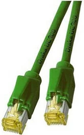 Kabllo rrjeti EFB Elektronik Cat6a RJ45, 7.5m, S/FTP, LSZH, e gjelbër