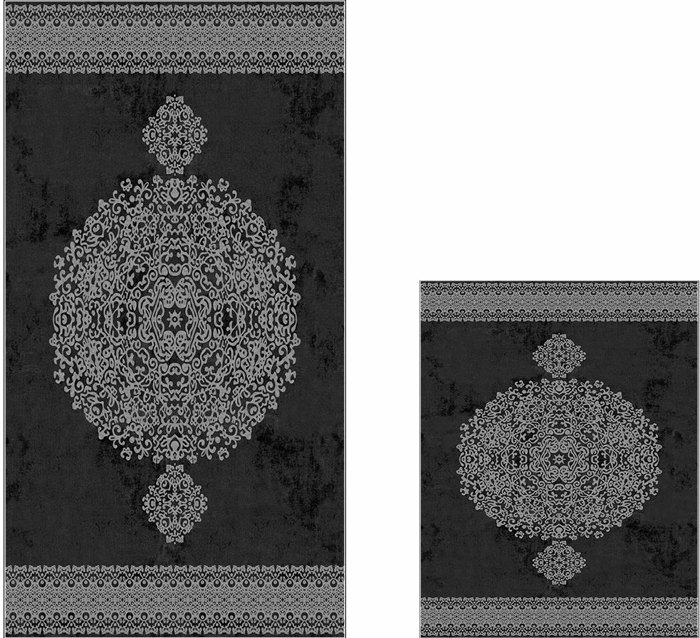 Set tapetash për banjo (2 copë), Mijölnir, 510602, e zezë