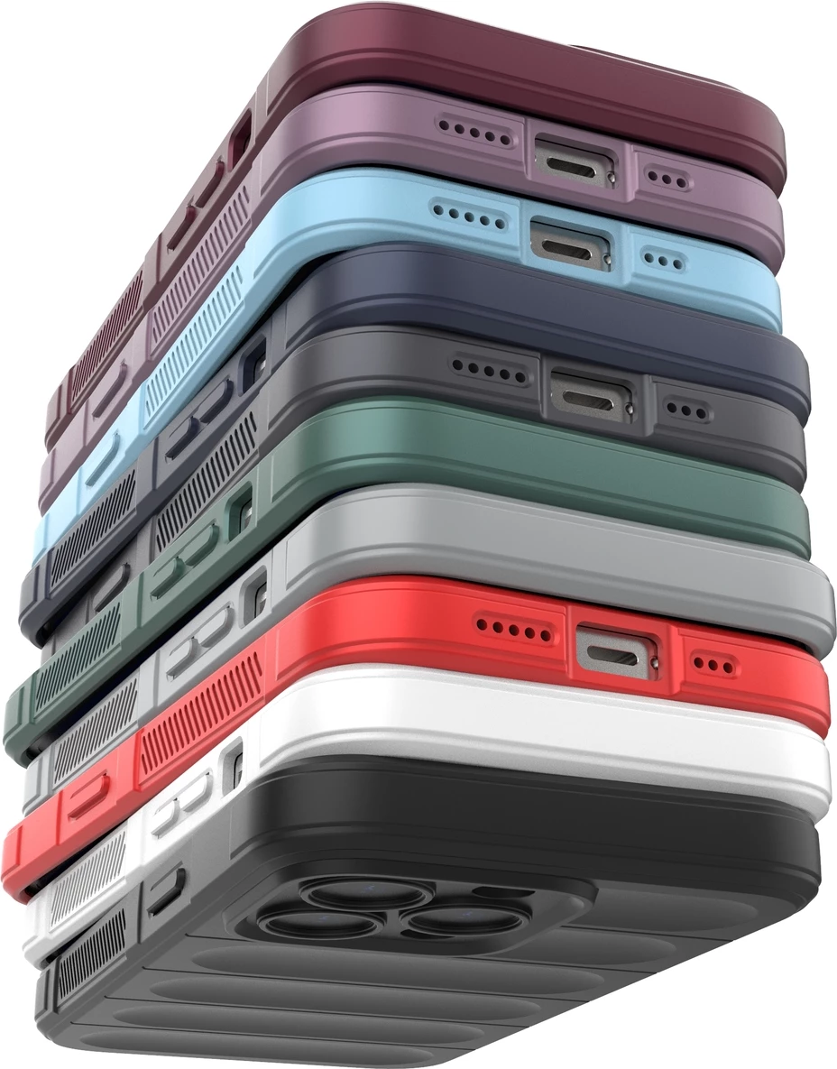 Mbështjellës Hurtel Magic Shield Case për iPhone 13 Pro, TPU, Kuqe