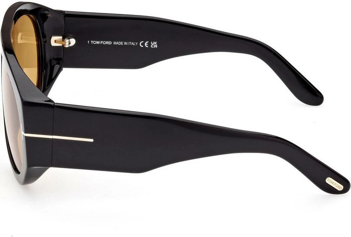 Syze dielli Tom Ford Bronson FT1044 01E, të zeza [Ngjyra: 60]