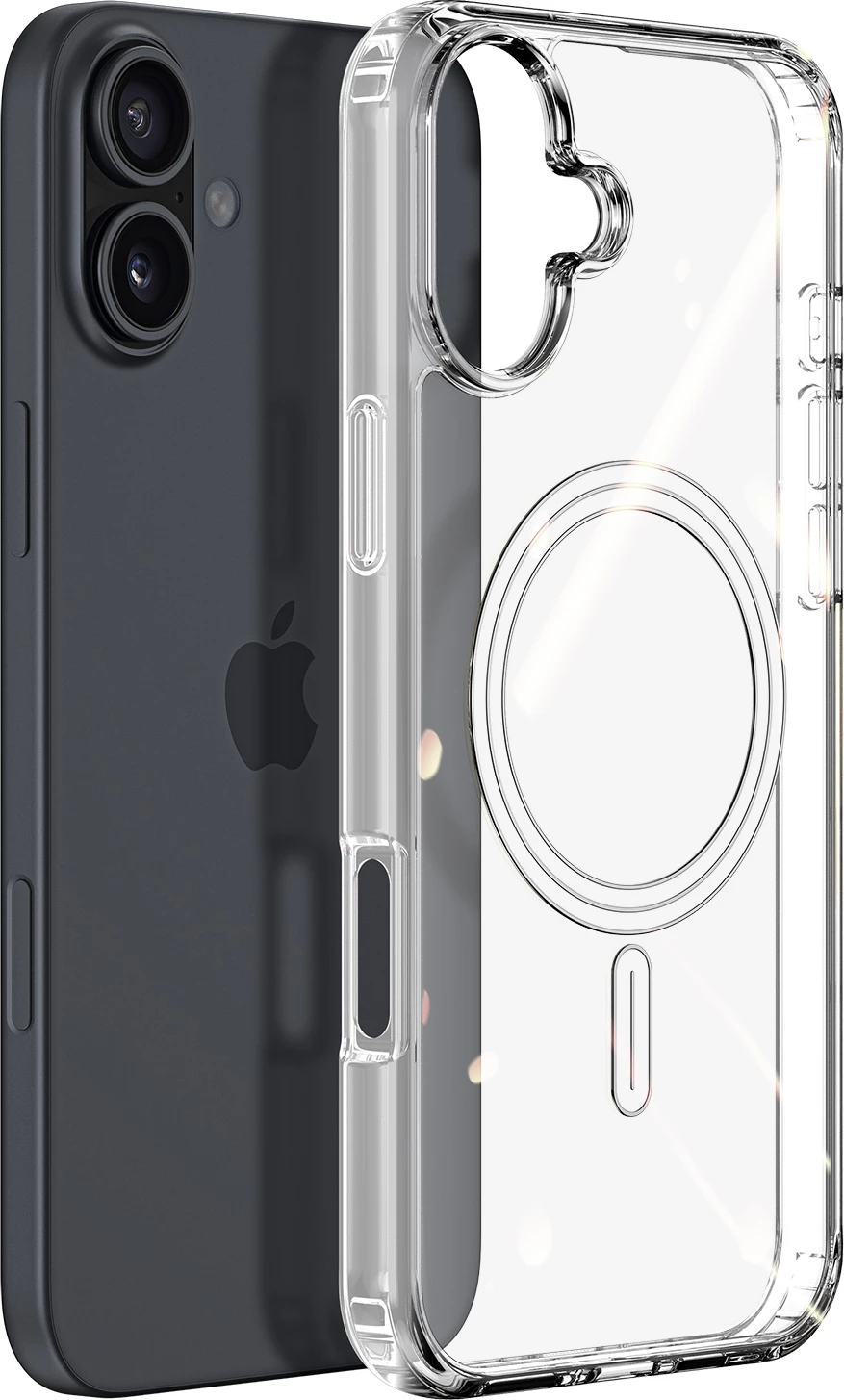 Mbështjellës Dux Ducis Clin Mag për iPhone 16, MagSafe, Transparent
