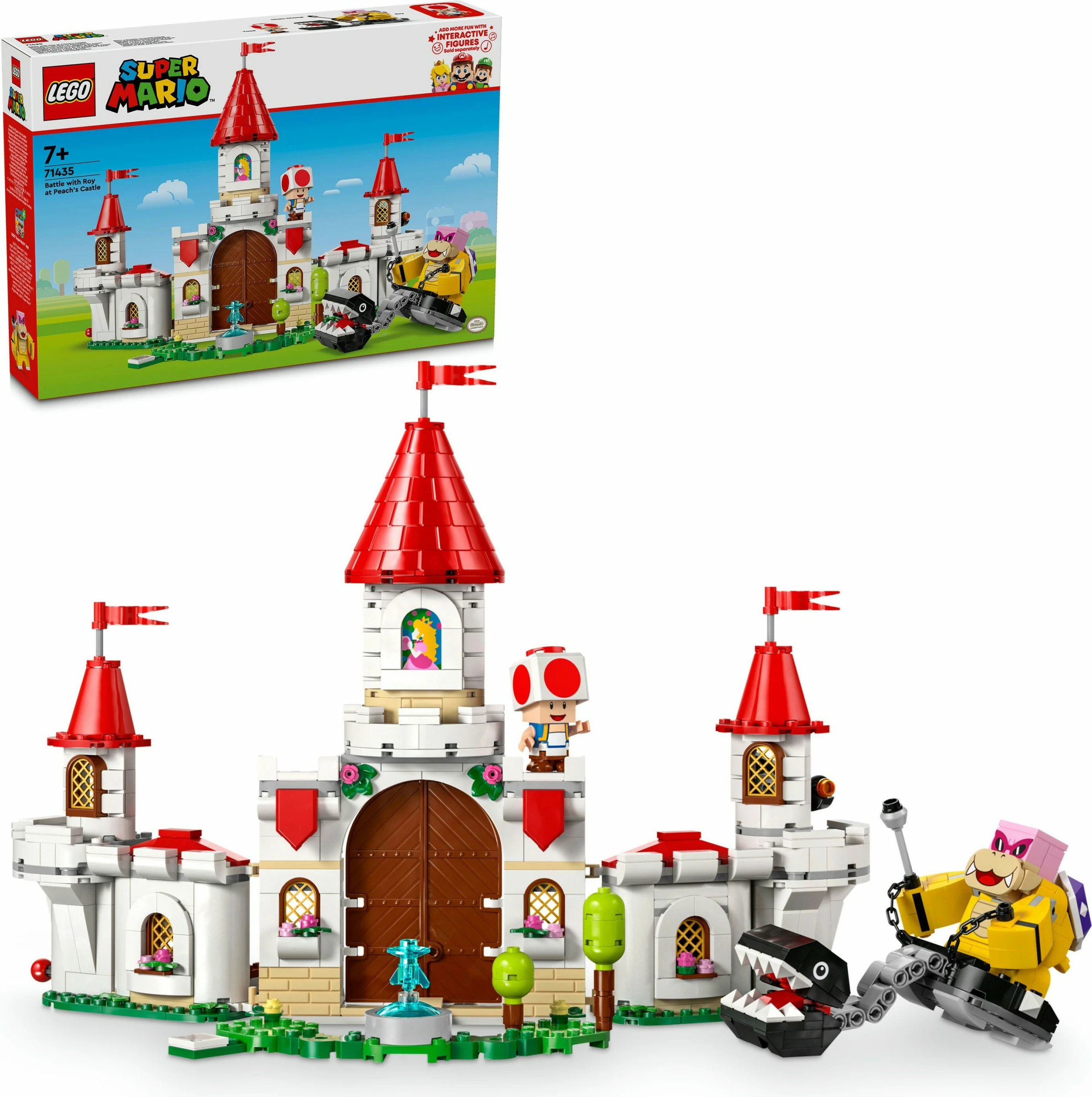 Set ndërtimi LEGO Super Mario 71435, Showdown me Roy, shumëngjyrësh