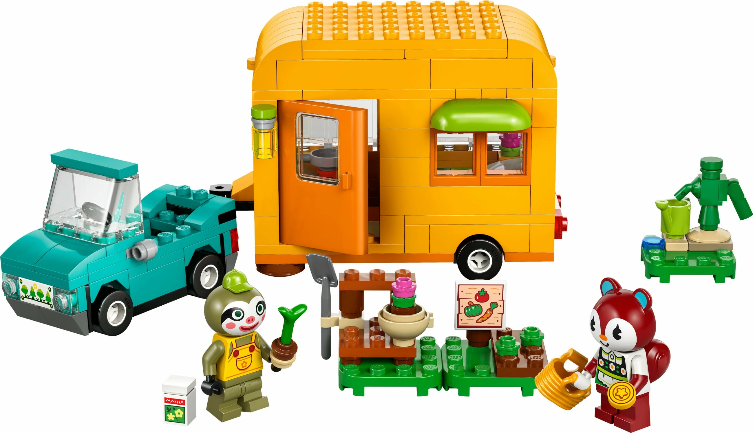 Set ndërtimi LEGO Animal Crossing 77054, 263 pjesë, shumëngjyrësh