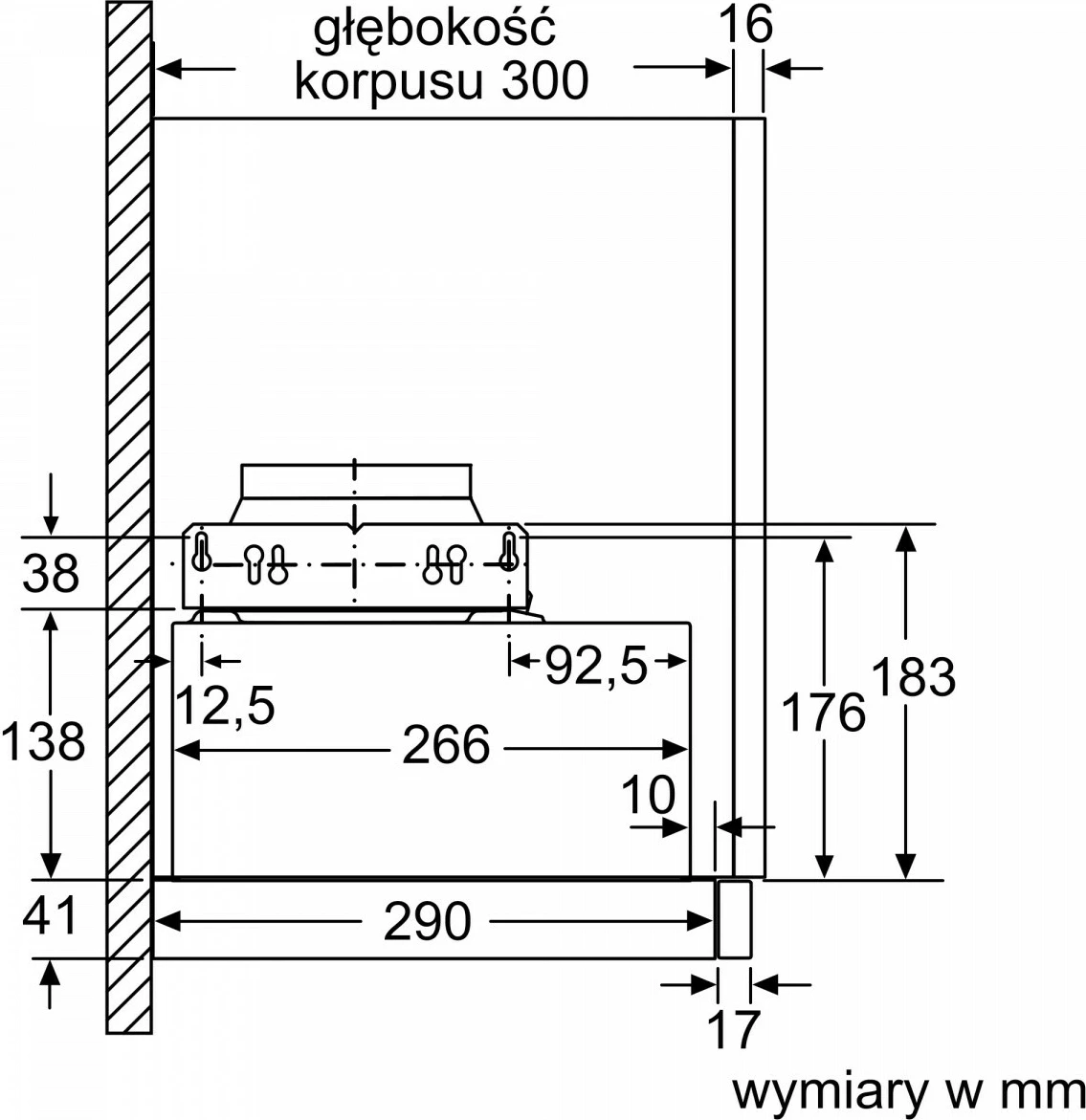 Aspirator kuzhine Bosch DFM064W54, teleskopik, argjend metalik