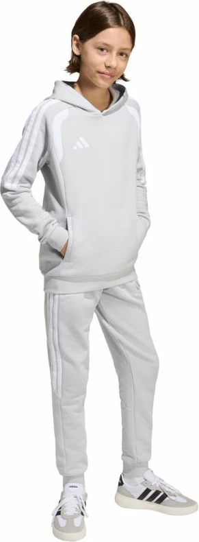 Pantallona sportive fëmijë adidas Tiro 26 League JY9672, gri [Madhësia: 128 cm]