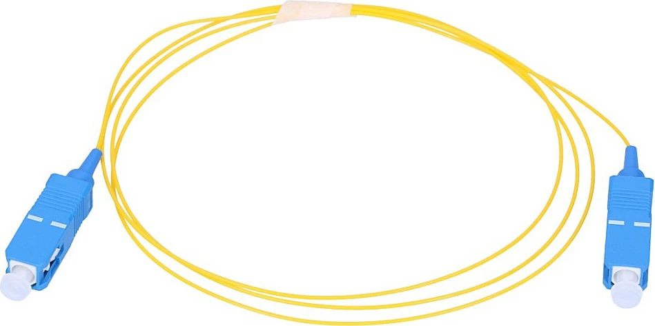 Patchcord fibra optike Extralink SC/UPC-SC/UPC, single-mode, simplex, 1.5 m, e verdhë