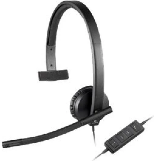 Kufje Logitech H570e UC Mono USB-A, e zezë