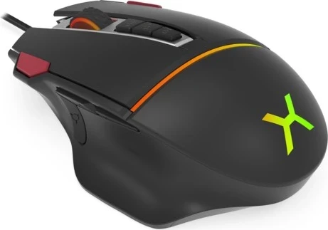 Maus Krux Fuze Pro, USB Lloji-A, 12000 DPI, i zi