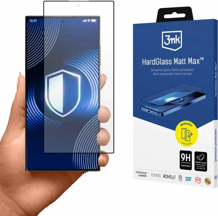 Mbrojtës ekrani tempered glass 3mk HardGlass Matt Max për Samsung Galaxy S24 Ultra