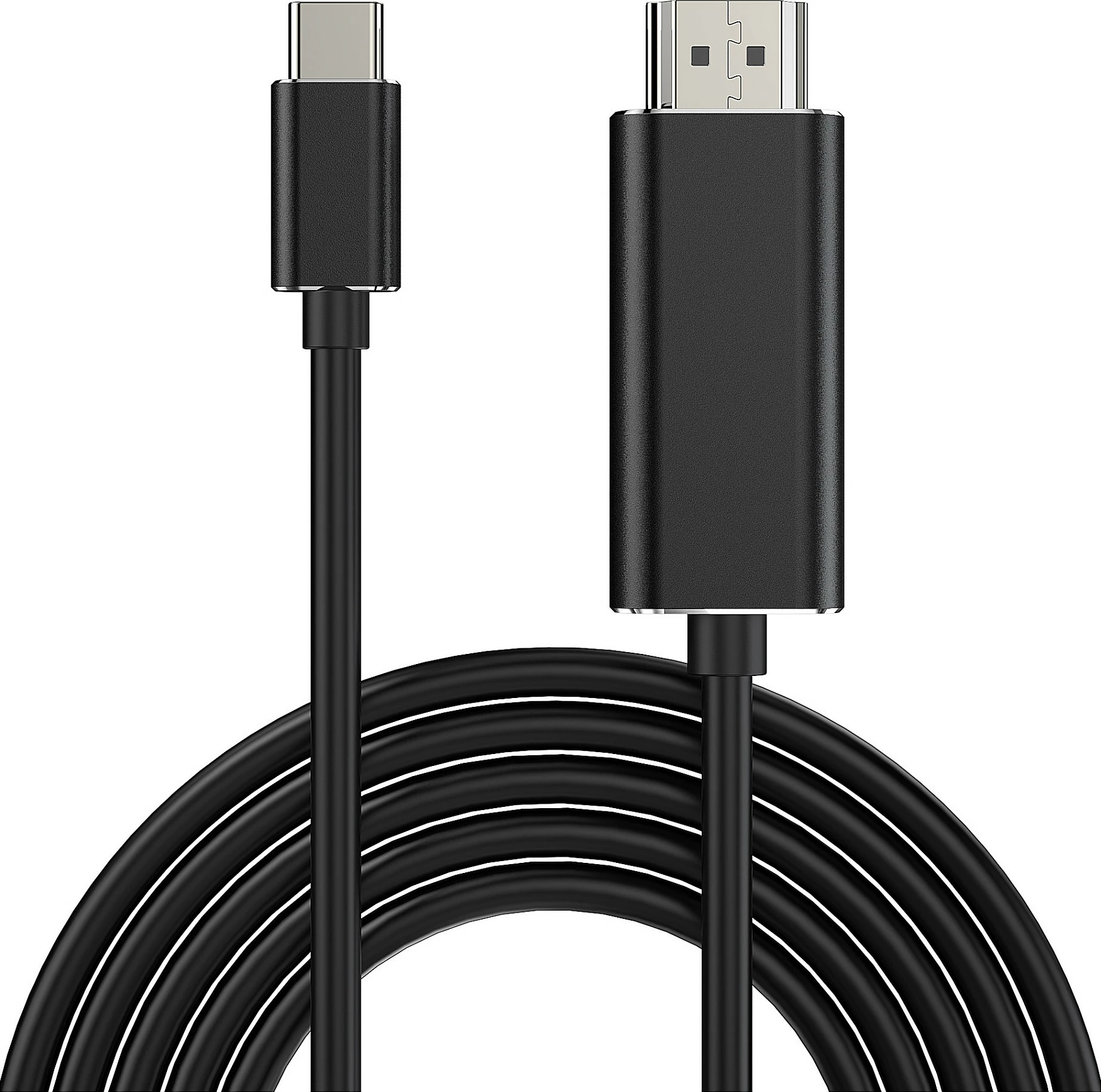 Kabllo Conceptronic ABBY USB-C në HDMI, 2 m, 4K 30Hz, e zezë