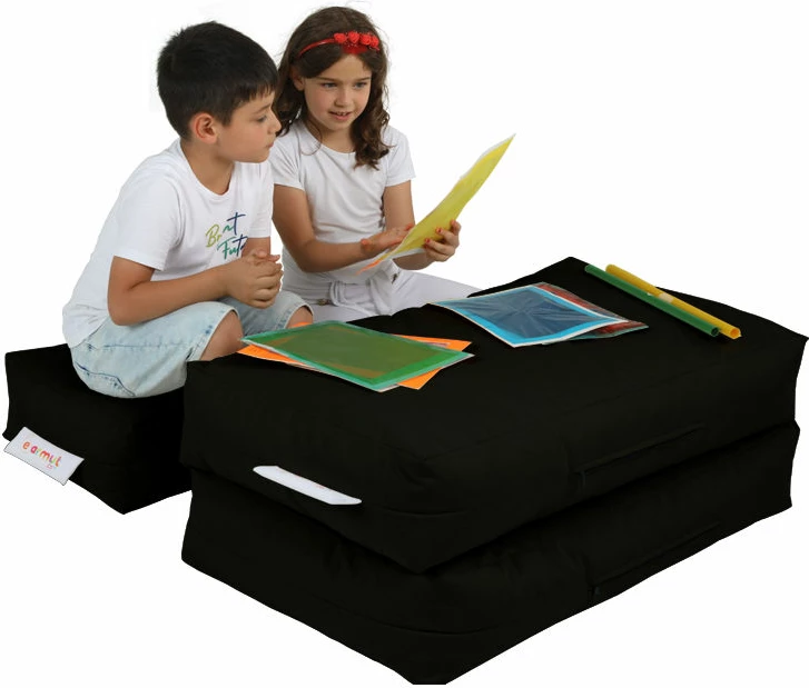 Qese ulëse për fëmijë, dy vende, ngjyrë e zezë, Atelier del Sofa