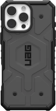 Mbështjellës UAG Pathfinder MagSafe për iPhone 16 Pro Max, argjend