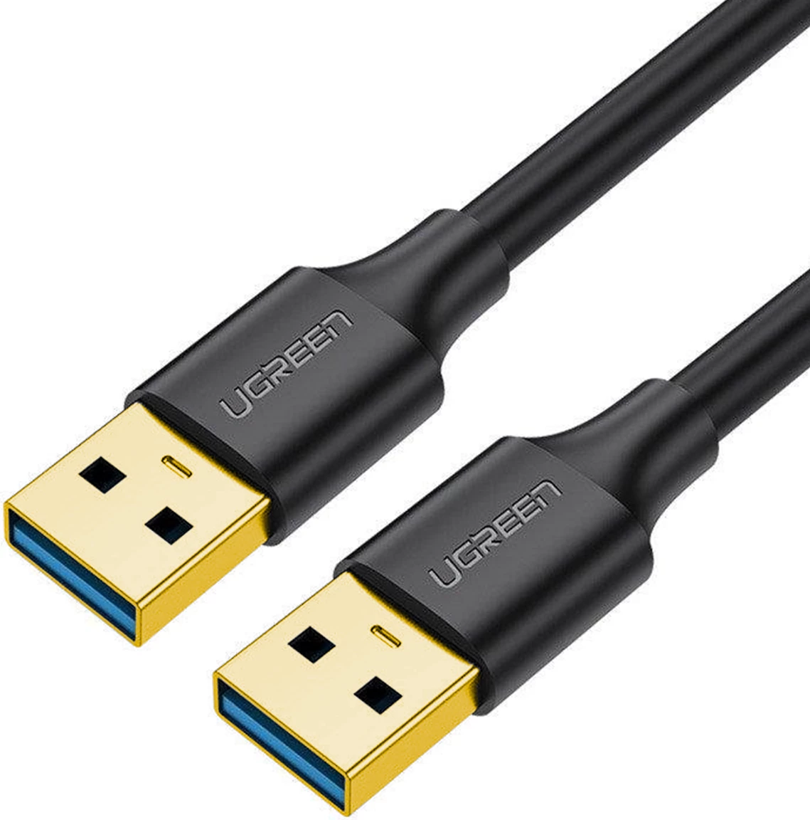Kabllo USB-A 3.0 Ugreen US128 10371, 2m, e zezë