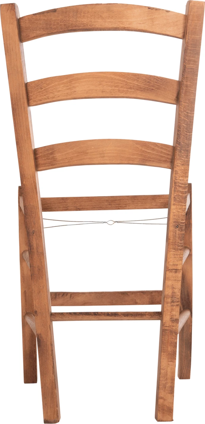 Karrige PAROS FH5585.01 dru ahu, ngjyrë arre, 40x41x87 cm, vetëm korniza