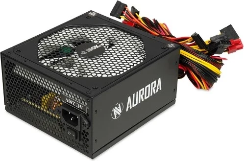 Furnizues energjie IBOX Aurora, 500W, 14cm, i bardhë
