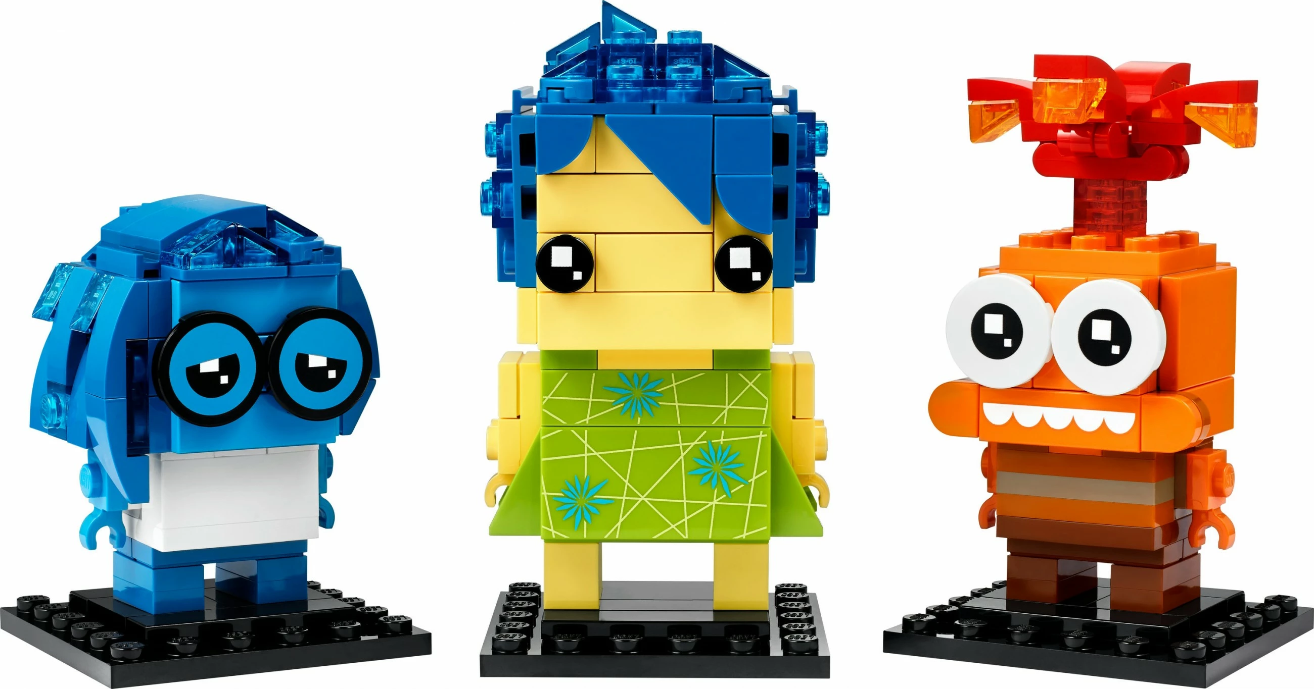 Set ndërtimi LEGO 40749, Joy, Sadness & Anxiety, shumëngjyrësh
