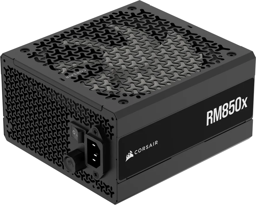 Furnizues rryme (PSU) CORSAIR RM850x 850W ATX 3.1, modular i plotë, 80 Plus Gold, i zi