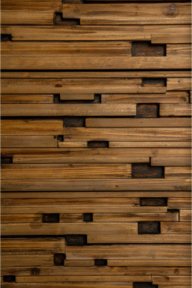 Komodë Coast me 3 sirtarë, ngjyrë e zezë-natyrale, 90x37x79cm