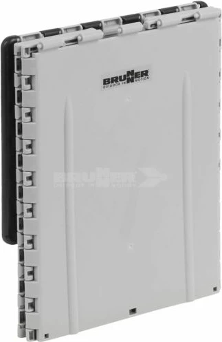 Kosh mbeturinash i palosshëm BRUNNER Plitter 7427026N, 32 x 27.5 x 38.5 cm, gri