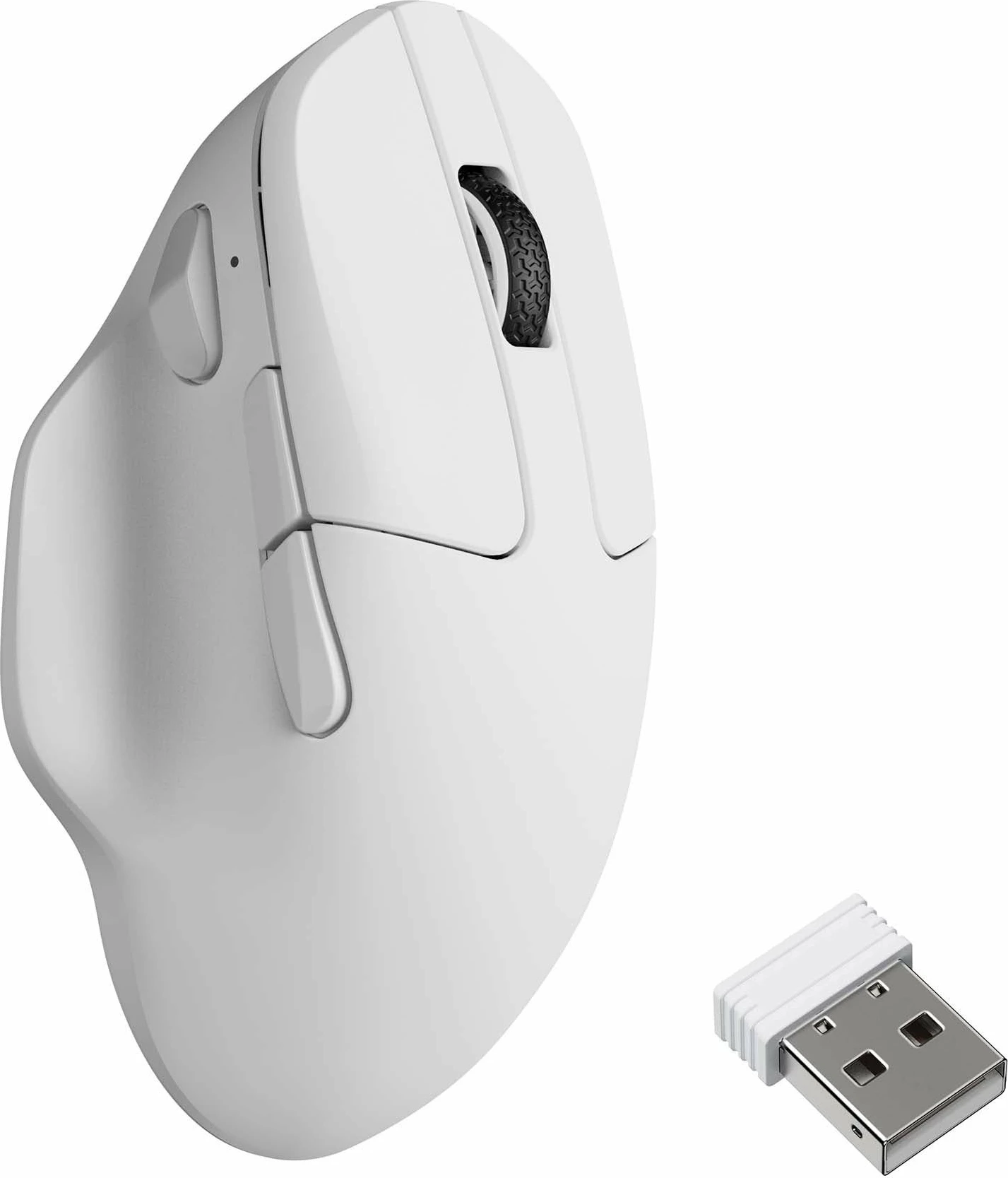 Maus Keychron M7 8K (M7-A24) 30000 DPI tri-mode 2.4GHz/Bluetooth/USB-C i bardhë