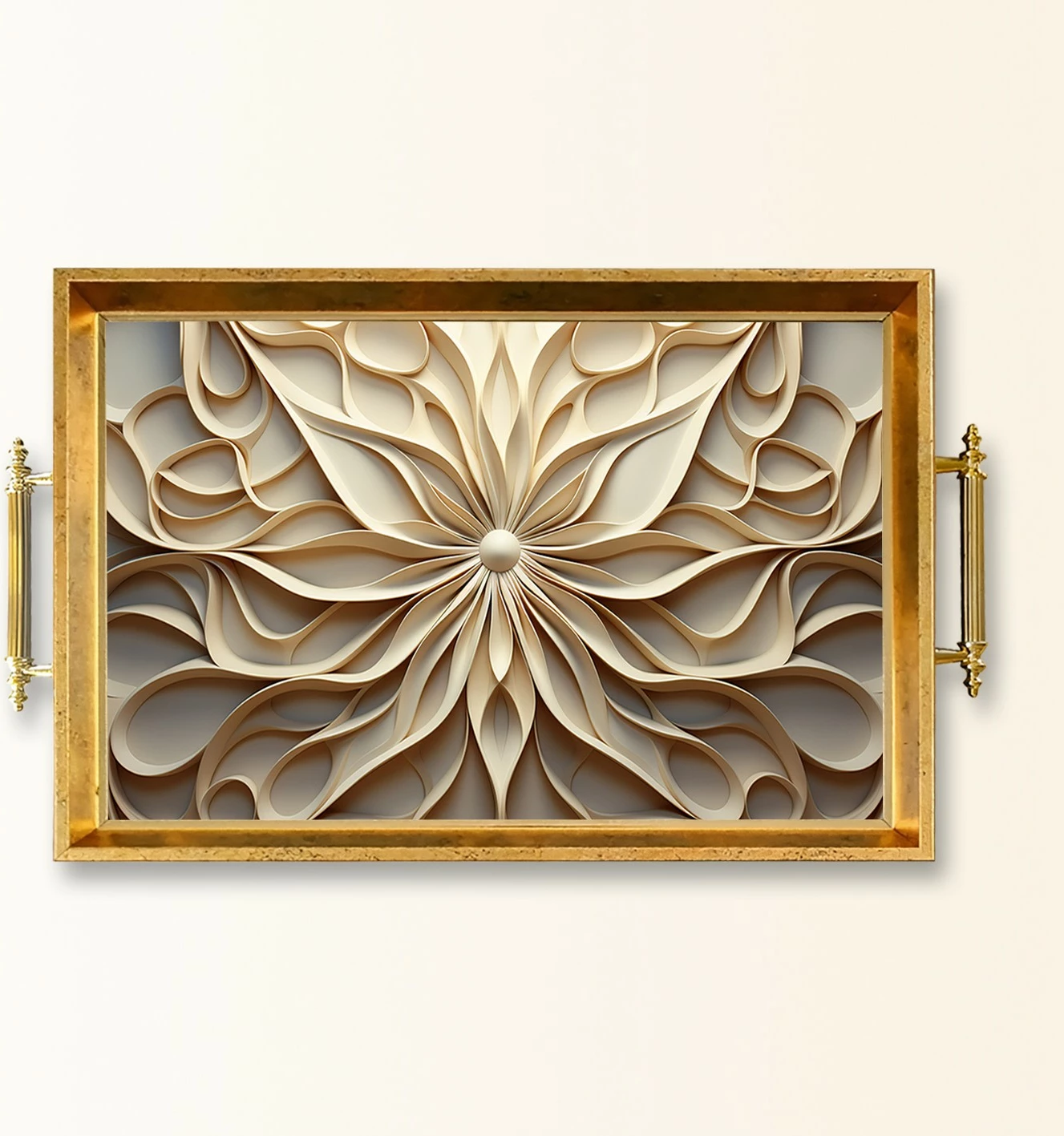 Tabaka dekorative prej qelqi, Aberto Design, TPEA9800, shumëngjyrëshe