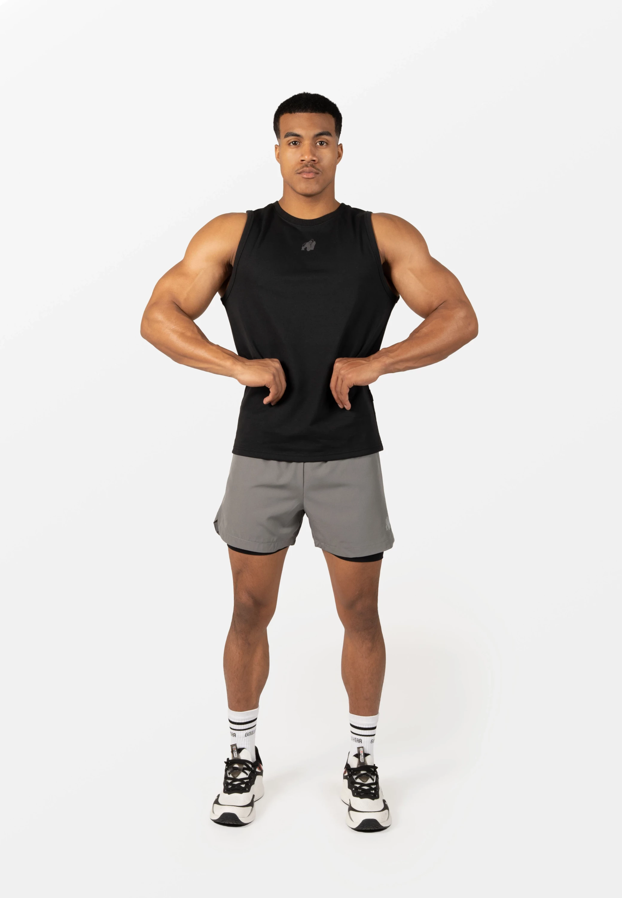Belfort Tank Top - Black [Madhësia: 2XL]