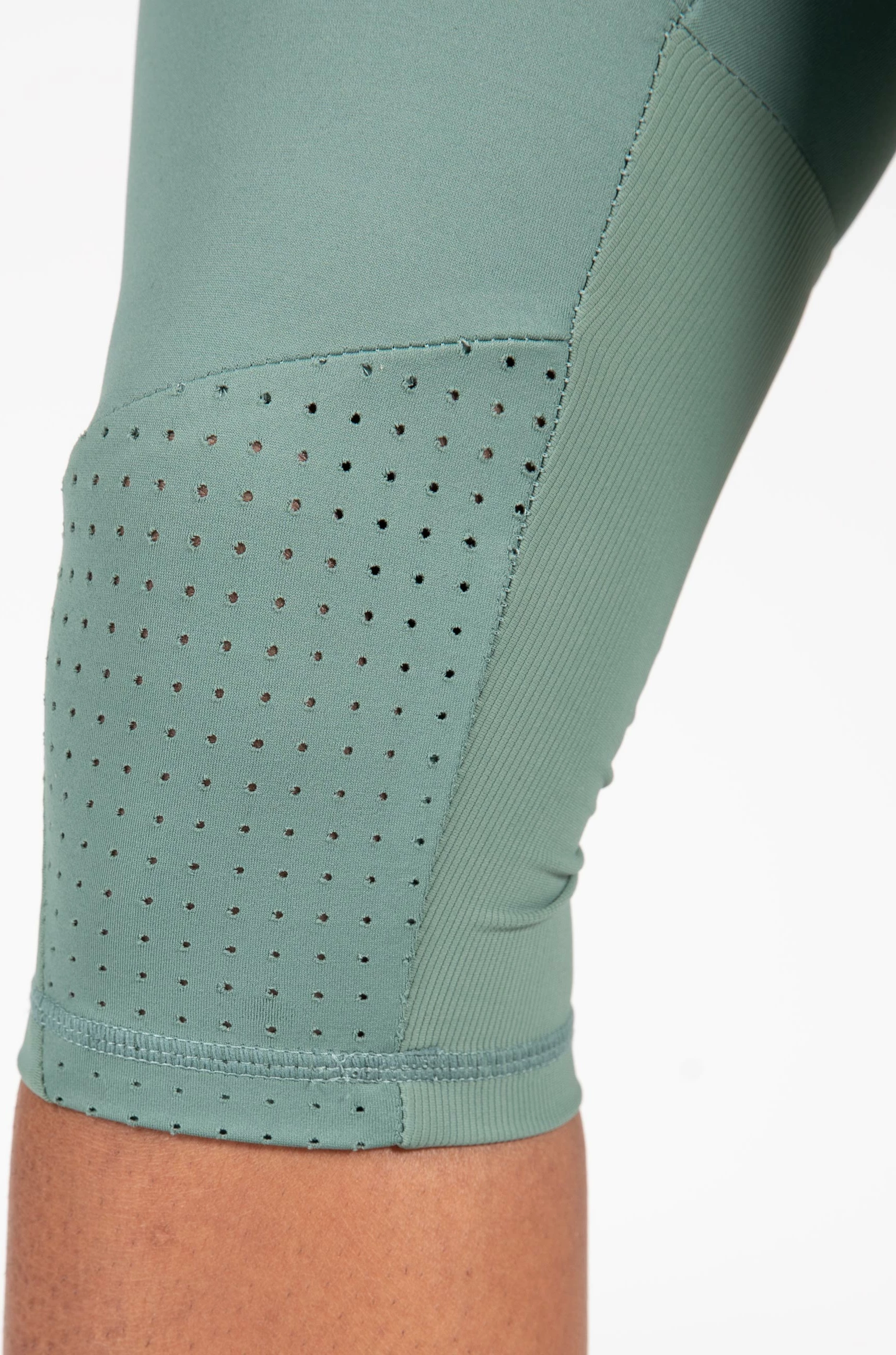 Monroe Cropped Leggings - Green [Madhësia: L]
