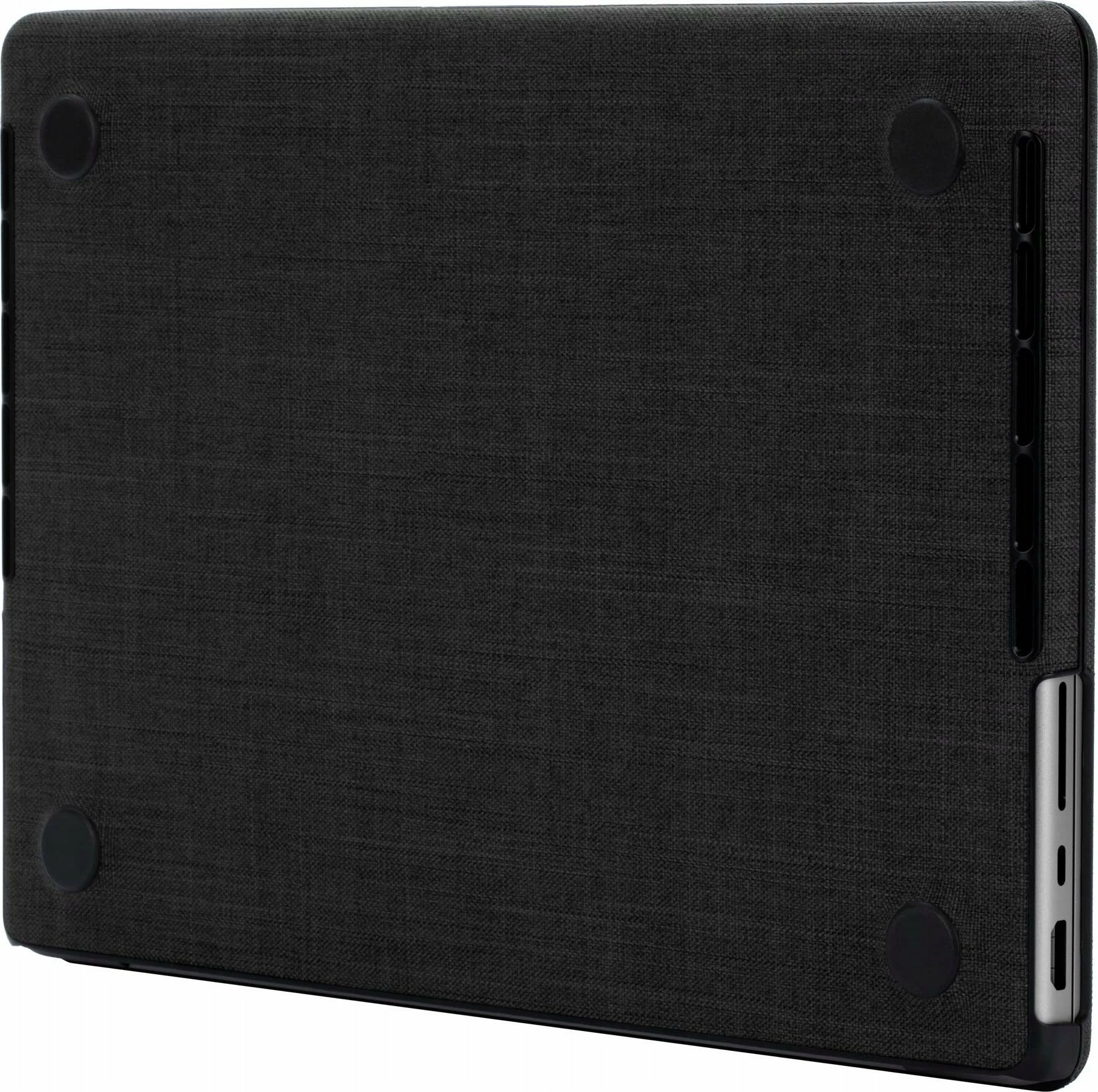 Mbështjellës hardshell Incase Textured Woolenex për MacBook Pro 16" (2021/2023), Graphite
