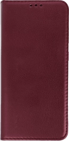 Mbështjellës flip cover HAVANA Premium për Samsung Galaxy A57, PU lëkurë, me magnet, me stand, me xhep karte, e kuqe burgundy