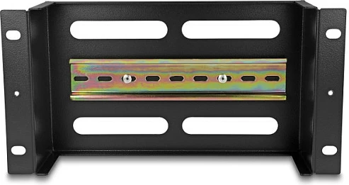 Shirit mbulues DeLOCK 67320, 3U, metal, për kabinet 10", i zi
