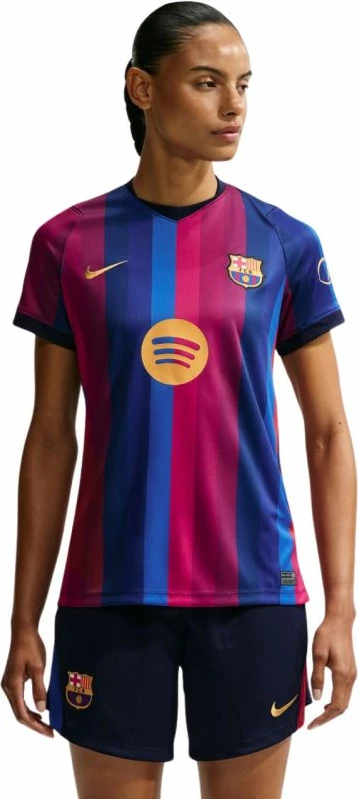 Shorce për femra Nike FC Barcelona Stadium Home 2026/27 II1564 498, blu dhe të kuqe