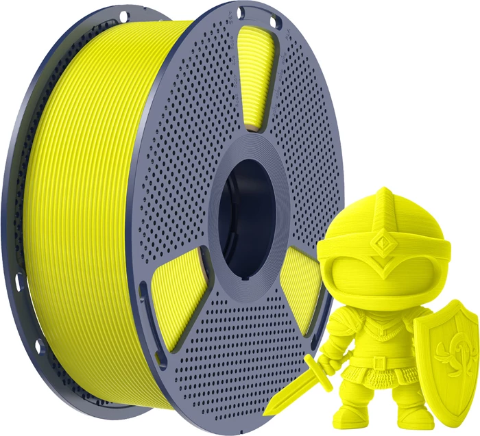 Filament 3D Sunlu PLA+ Y 1.75 mm, i verdhë