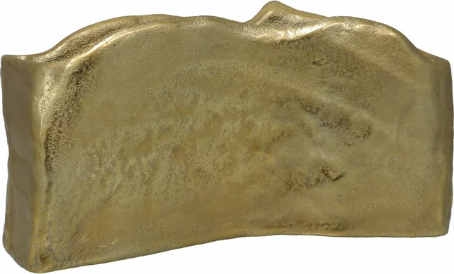 Vazo GRANTAS, alumin, ngjyrë ari, 37x11x20 cm