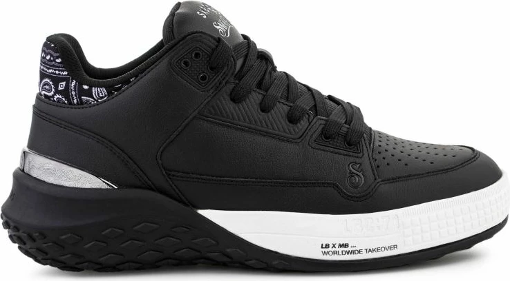 Atlete Skechers për meshkuj, të zeza