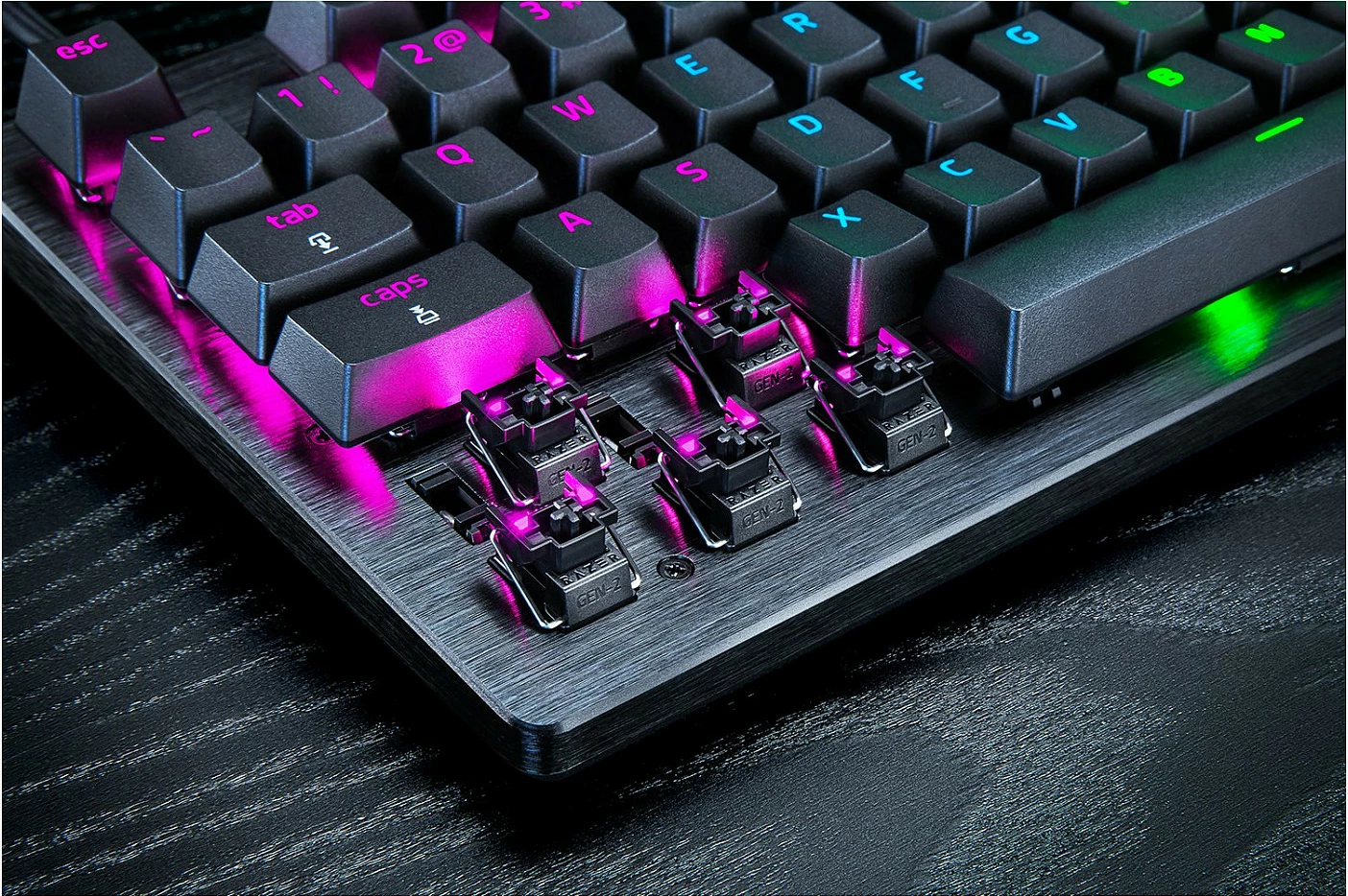 Tastierë Razer Huntsman V3 Pro Tenkeyless, 8KHz, layout gjerman, RGB